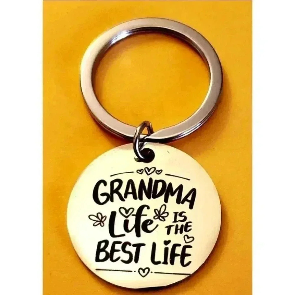 Grandma Life Is Best Life Keychain
